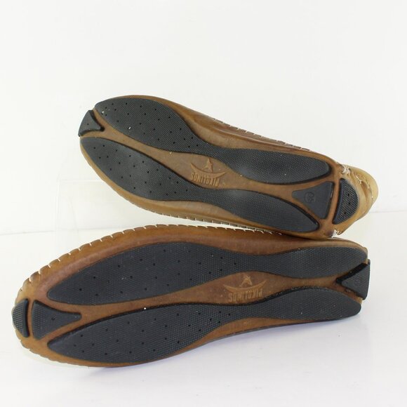 Pikolinos Tan Leather Loafer Slip On Shoes (EU 40 / 9.5 US) - Picture 6 of 8